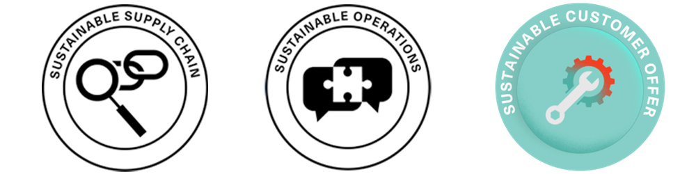 Sustentabilidade para os nossos clientes