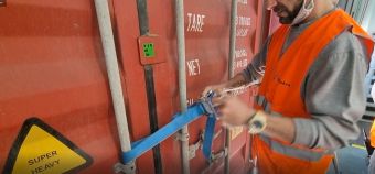 Retenção de porta de contentor Secu-Door