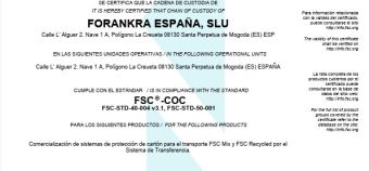 Certificação FSC