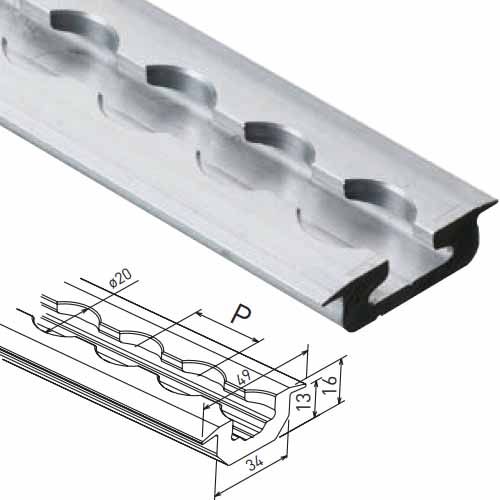 CALHA EMBUTIDA 3.000 MM