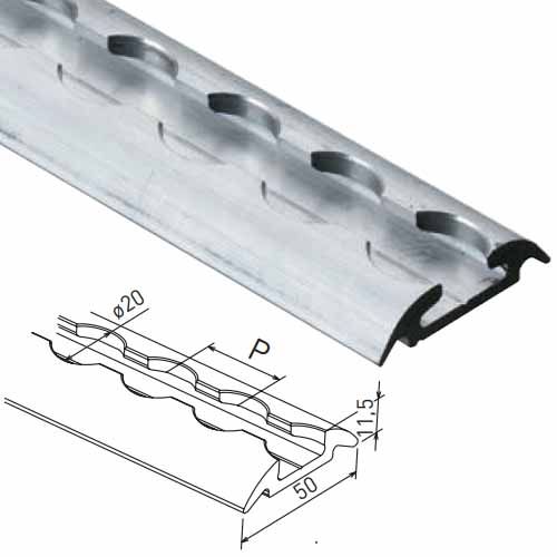 CARRIL DE SUPERFÍCIE 3.000 MM