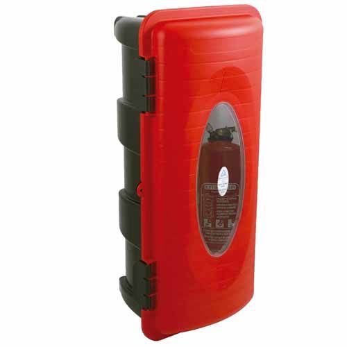 CAIXA TERMOPLÁSTICA PARA EXTINTORES DE PEQUENO PORTE 6/9 Kgs.